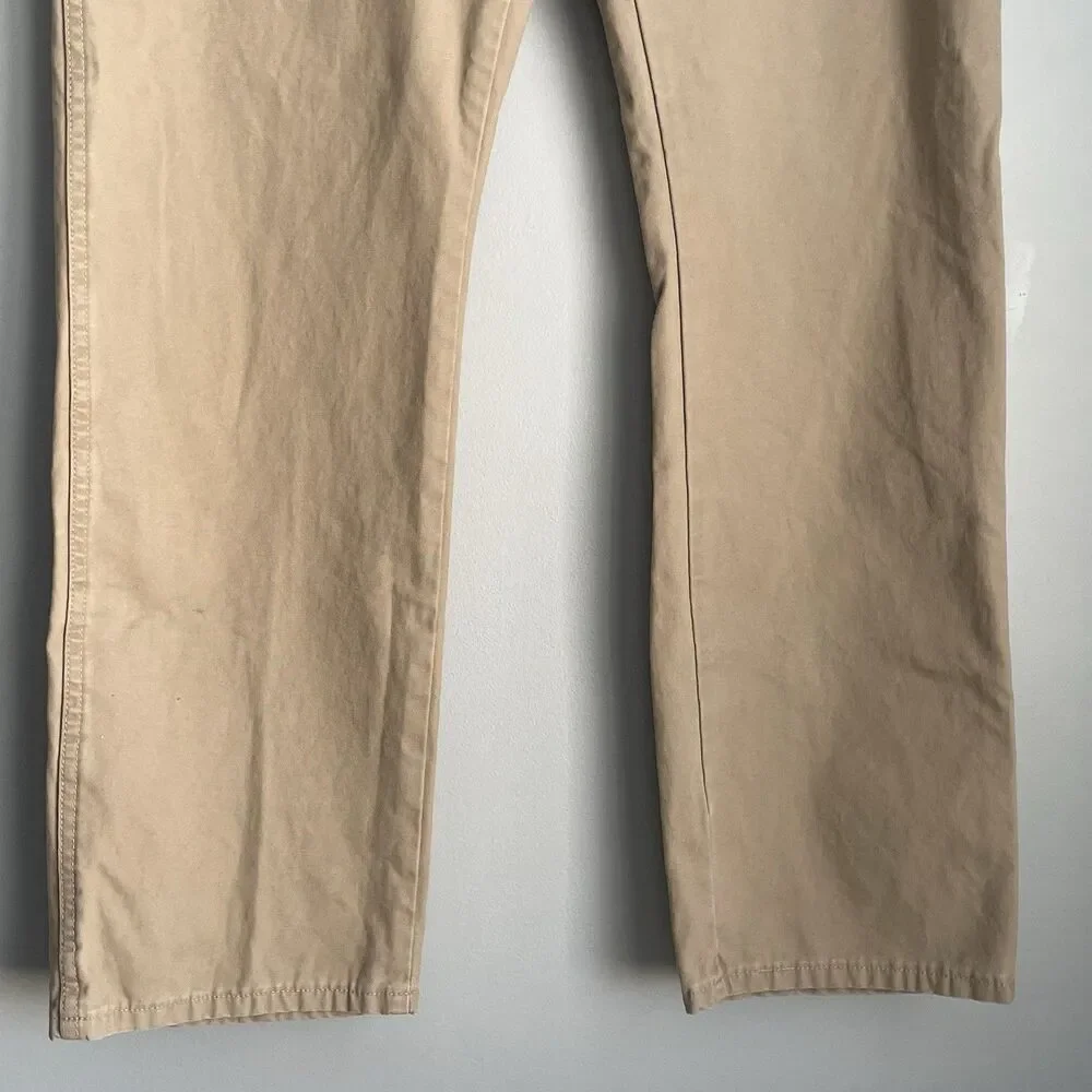 Wrangler Rugged Wear Jeans Men's 40x34 Khaki Cotton Twill Denim 5 Pocket 31000GK
